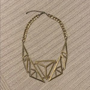 Gold Geometric Necklace